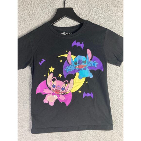 Disney Lilo & Stitch Halloween Kids T-Shirt Black Size Small‎ - Picture 6 of 6